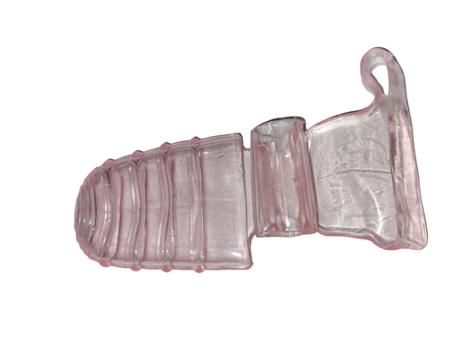 Transparent Vibrating Extender – Pleasure + Stimulation